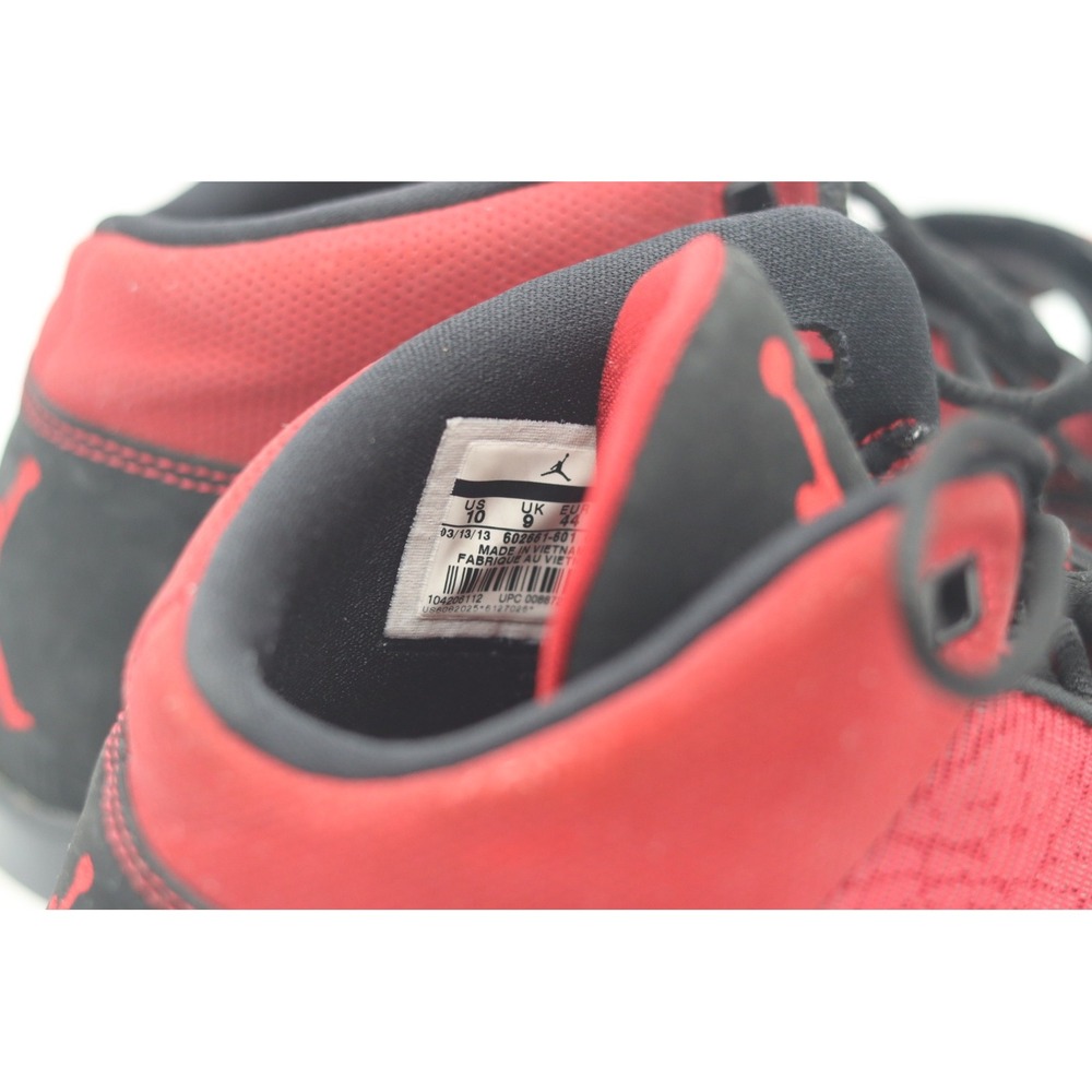 Nike Air Jordan Flight Club 90s Red Black Mens 10 Basketball Shoes 602661-601 - Picture 5 of 8